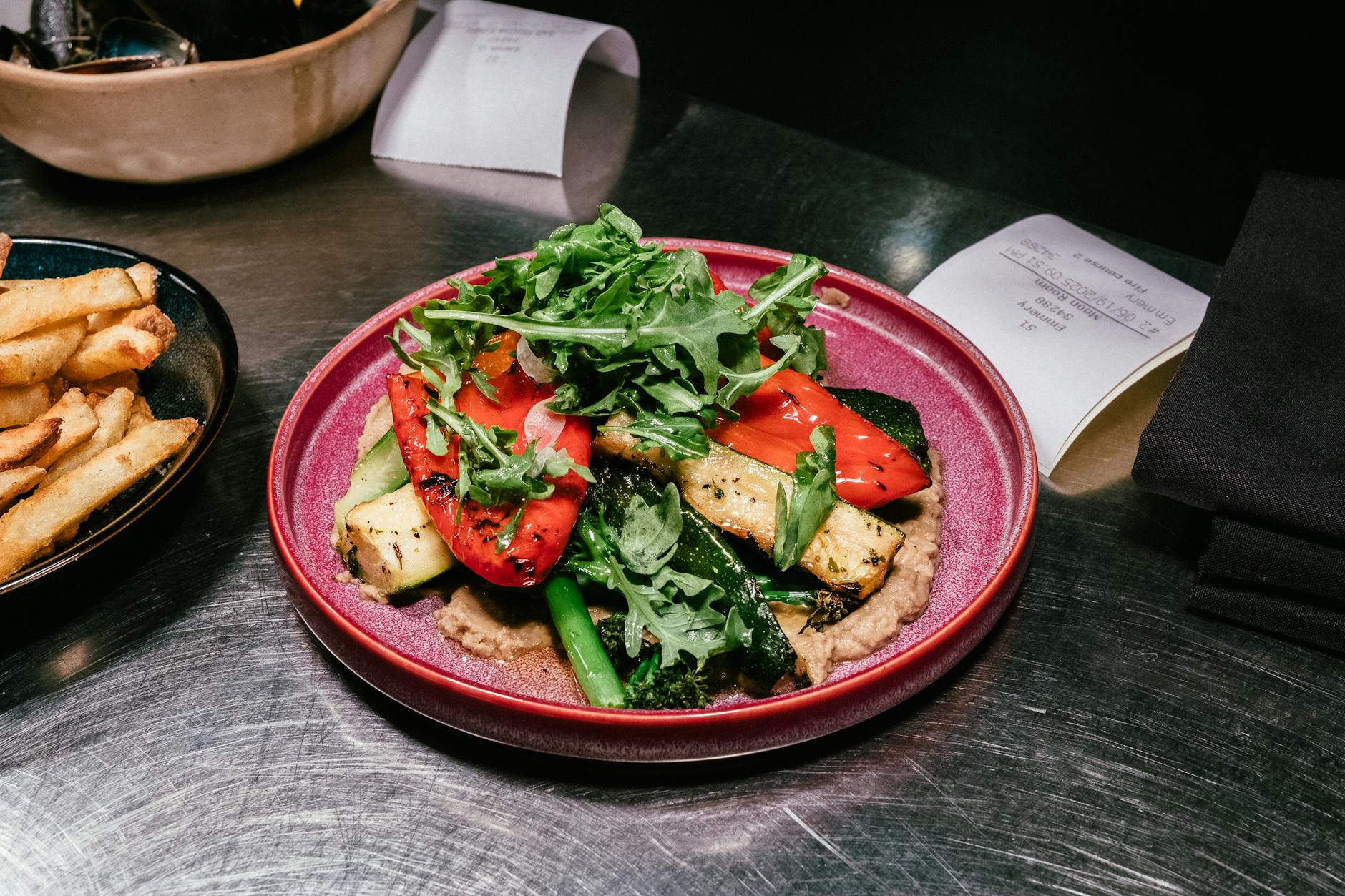A vibrant vegan meal at Harbor Lane Kitchen